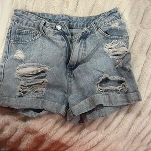 Jean shorts from SHEIN